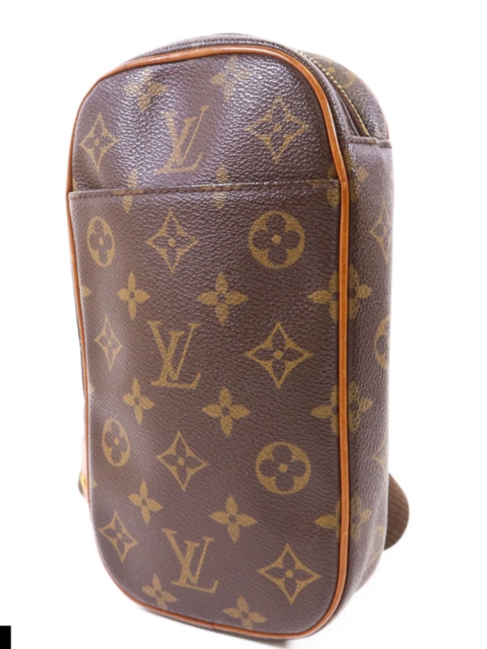 Louis Vuitton Monogram Canvas Brown Sling Crossbody Perfect Christmas Gift COA - Picture 4 of 16